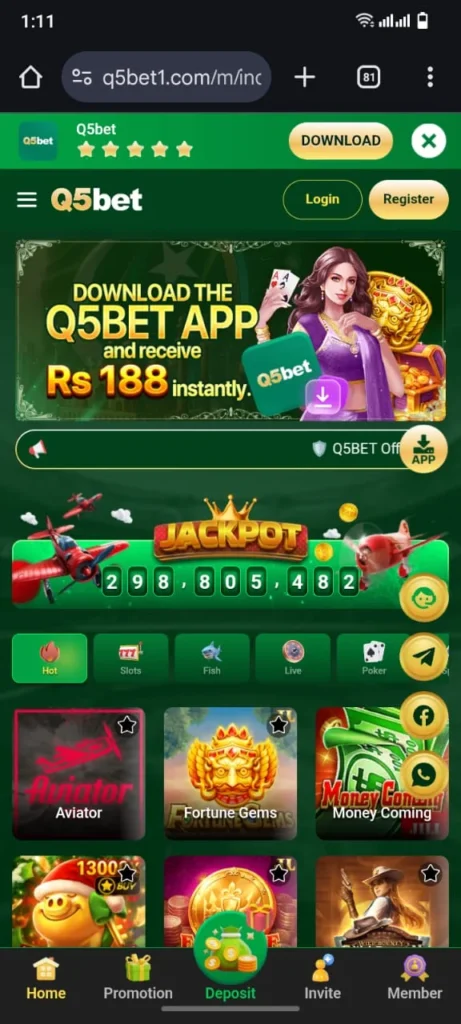 q5bet game