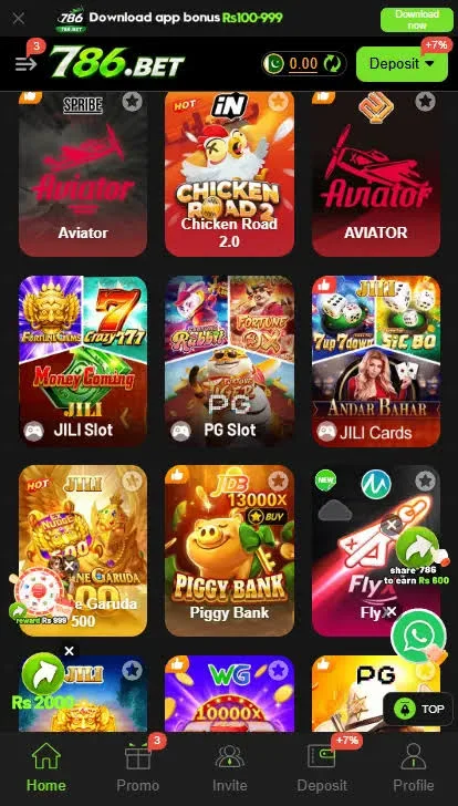 786BET Game download