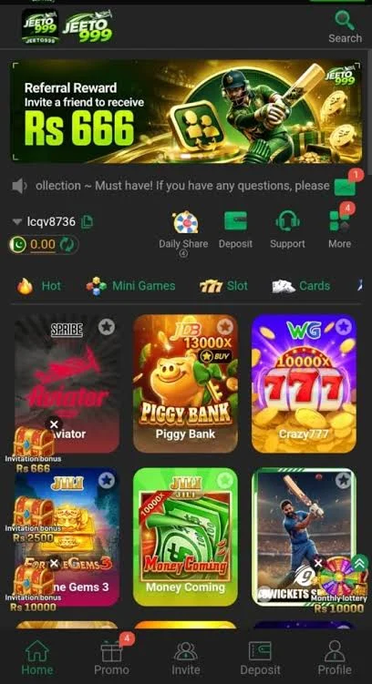 Jeeto999 game download